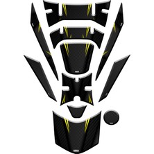 Gogo Premium Honda Pcx 2018 - 2020 Uyumlu Tank Pad Set 013