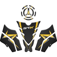 Gogo Premium Rks Srk 125 S 2024 - 2025 Uyumlu Tank Pad Set 004