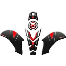 Gogo Premium Honda CB250R 2018 - 2024 Uyumlu Tank Pad Set 005