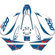 Gogo Premium Hero Xpulse 200 2020 - 2025 Uyumlu Tank Pad Set 001