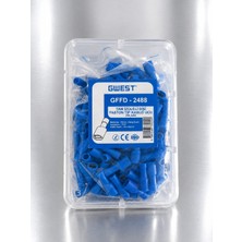 GWEST Gffd - 2488 Mavi 1.50 - 2.50 Mm² Tam Izoleli Dişi Faston Tip Kablo Uçları