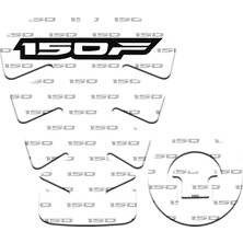 Gogo Premium Honda Cbf 150 2007 - 2018 Uyumlu Tank Pad 002