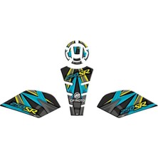 Gogo Premium Cf Moto 250 Sr 2020 - 2025 Tank Pad Set 001