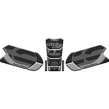 Gogo Premium Bmw Gs R 1250 2013 - 2024 Uyumlu Tank Pad Set 002