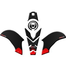 Gogo Premium Honda CB250R 2018 - 2024 Uyumlu Tank Pad Set 009