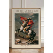 Taranist Kağıt Poster Napolyon Jacques-Louis David Napoleon Crossing The Alps 33X48 cm