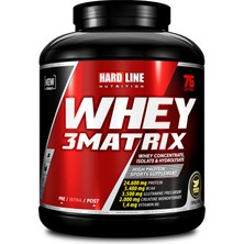 Hardline Nutrition Whey 3 Matrix Protein Tozu Muzlu 2300 Gr