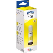 Epson 106 Sarı Şişe Mürekkep 70 ml L7160/L7180 (C13T00R440)
