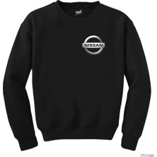 Z zepplin Nissan Logo Siyah Sweatshirt