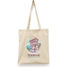 Bi' Dünya Haber Rákóczi Müzesi - Tekirdağ Türkiye Serisi Tote Bag Baskılı Bez Çanta