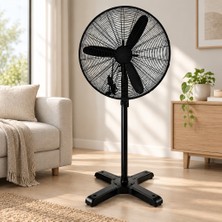 Fumeyabi Ayaklı Sanayi Tipi Vantilatör - Metal Pervane, 3 Kademe, 220V