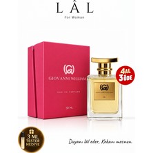 Giovanni William | Lâl Kalıcı Kadın Parfüm Edp | Sexy | Black Orchid, Frenk Üzümü, Ylang Ylang, Çikolata |