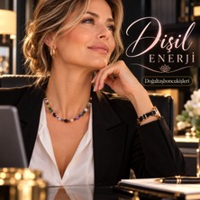 Doğal Holizm Dişil Enerji Doğaltaş Kolye