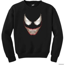 Z zepplin Venom Bad Face Siyah Sweatshirt