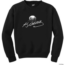 Z zepplin Atatürk Kurtuluş Savaşı Siyah Sweatshirt