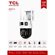 TCL 6 Mp Çift Lensli Wifi Akıllı Ptz Kamera