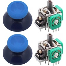 TUX One Analog Motor Topuz Seti 2+2 One - One S/x - Series S/x Uyumlu Siyah Buz Mavi Mavi