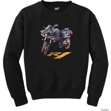 Z zepplin Yamaha R1 Siyah Sweatshirt