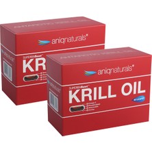 Aniqnaturals® SuperbaBoost™ Krill Oil – 60 Licaps® x 2 Kutu Ekonomik Paket