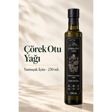 Zafir Natural |Soğuk Sıkım Çörek Otu Yağı 250 mL | Yumuşak İçim | %1,72 Timokinon | HPLC Analizli