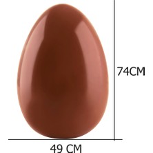 Beysas Paskalya Yumurtası Martellato SUT75X50 Düz Çikolata Kalıbı