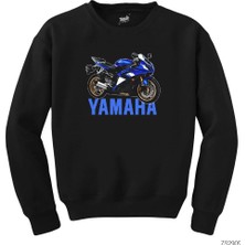 Z zepplin Yamaha R6 Siyah Sweatshirt