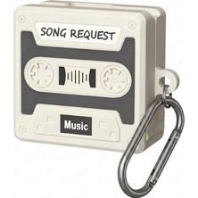 Str Store [retro-Cassette] Samsung Galaxy Buds 4 Pro/buds 4 Için Kılıf 80'ler/90'lar Temalı Galaxy Buds4 Kulaklık Kılıfı Tam Koruma Sağlayan Retro Kaset Desenli Samsung Buds 4 Pro Kılıf (Akustik)
