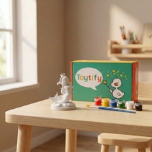 Toytify Deniz Kızı Figür Boyama Seti – Boya ve Fırça Dahil