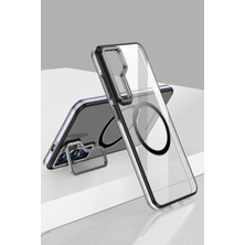 Str Store Joko Samsung Galaxy S24 Crystal Magsafe Kapak - Siyah