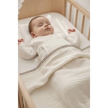 %100 Pamuk Multimüslin Bebek Battaniyesi 100X100 cm | Dört Mevsim | Anti-Al
