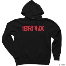 Z zepplin Bronx Jz 2010 Siyah Kapşonlu Sweatshirt Hoodie