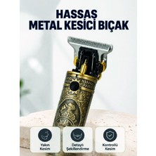 Str Store Şarj Edilebilir Saç Sakal Kesme Makinesi 300 Dakika Kullanım 3 Taraklı