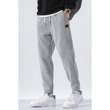 Genius Store Genıus Store Erkek Eşofman Içi Polarlı Bağcıklı Bel Jogger Spor Eşofman Altı SPOR-ESF001