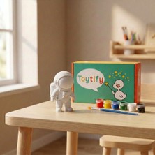 Toytify Astronot Figür Boyama Seti – Boya ve Fırça Dahil