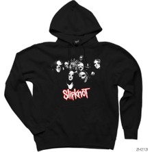 Z zepplin Slipknot Hallowen Siyah Kapşonlu Sweatshirt Hoodie