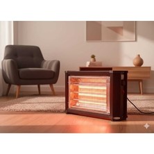 Bi'Hayal Bihayal 2800WAT 3+1 Çubuk Devrilme Emniyetli Termostatlı Elektrikli Soba/ Elektrikli Isıtıcı