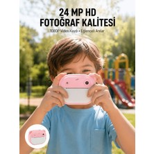 Str Store Anında Baskı Özellikli Şipşak Kamera 24MP Hd Çift Lensli ve 32GB Hafızalı