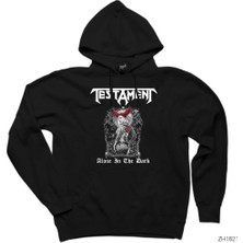 Z zepplin Testament Alone In The Dark Siyah Kapşonlu Sweatshirt Hoodie