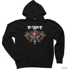 Z zepplin Testament Dark Roots Of Thrash Siyah Kapşonlu Sweatshirt Hoodie