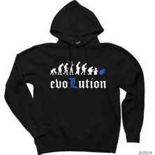 Z zepplin Death Note Evolution Siyah Kapşonlu Sweatshirt Hoodie