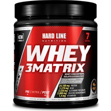 Hardline Whey 3Matrix Protein Tozu 210 gr - Çikolata Aromalı, Düşük Yağ ve Karbonhidrat İçerikli, Türkiye Menşeli Sporcu Besini