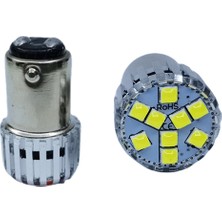 Space 1157 Dekoratif LED Ampul Çift Duy Beyaz 12V 4W Canbus / LAAM952