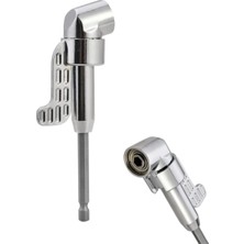 TUX ® 105° Derece Açılı Tornavida Adaptörü 1/4" Manyetik Köşe Vidalama Aparatı 140 mm | Elektrikli Matka