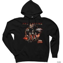 Z zepplin Arch Enemy Khaos Legions Siyah Kapşonlu Sweatshirt Hoodie