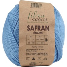 Fibra Natura Safran 25-29 Mavi Tencel Yün