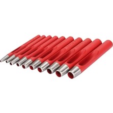 Str Store Izeltaş 5700002110 Kayış Zımba Takımı, Kırmızı, 10 Parça Set