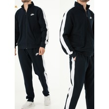 Newforss Nike EA-4004 Battal Beden Erkek Eşofman Takımı Cotton-Poly