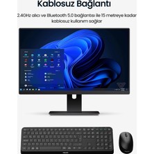 Str Store SPT6407 Bluetooth Kablosuz Türkçe Q Klavye Mouse Seti Siyah