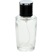 Parfüm Şişesi 50 ml 2 Adet Konik Silindir Şişe Kolay Kapama