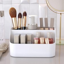 Str Store Papatya Makyaj ve Kozmetik Düzenleme Kutusu Organizer (Beyaz)